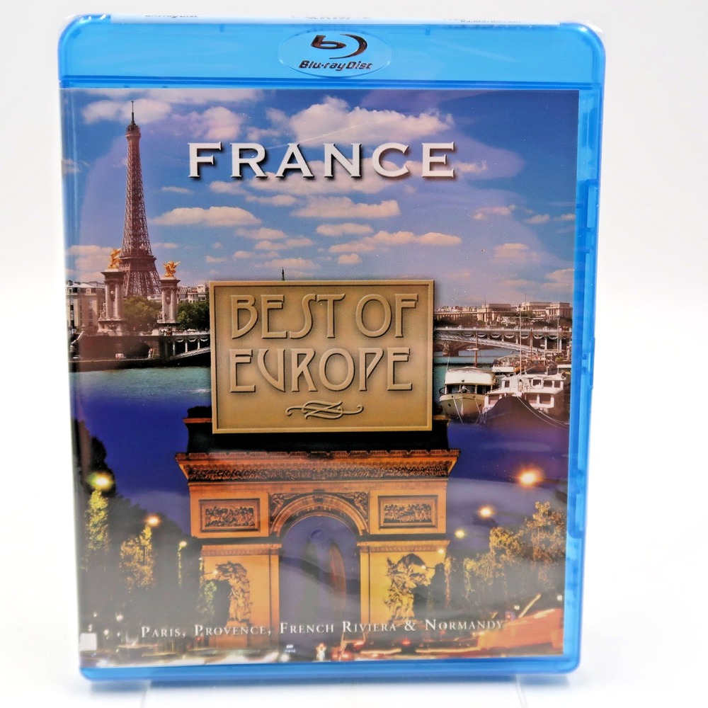 Best of Europe France Blu-ray Disc 2009 Travel Movie Rudy Maxa Questar G Rating